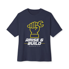 From Vision to Reality Tee — Inspirational Graphic Boxy T-Shirt
