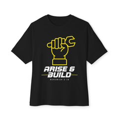 From Vision to Reality Tee — Inspirational Graphic Boxy T-Shirt