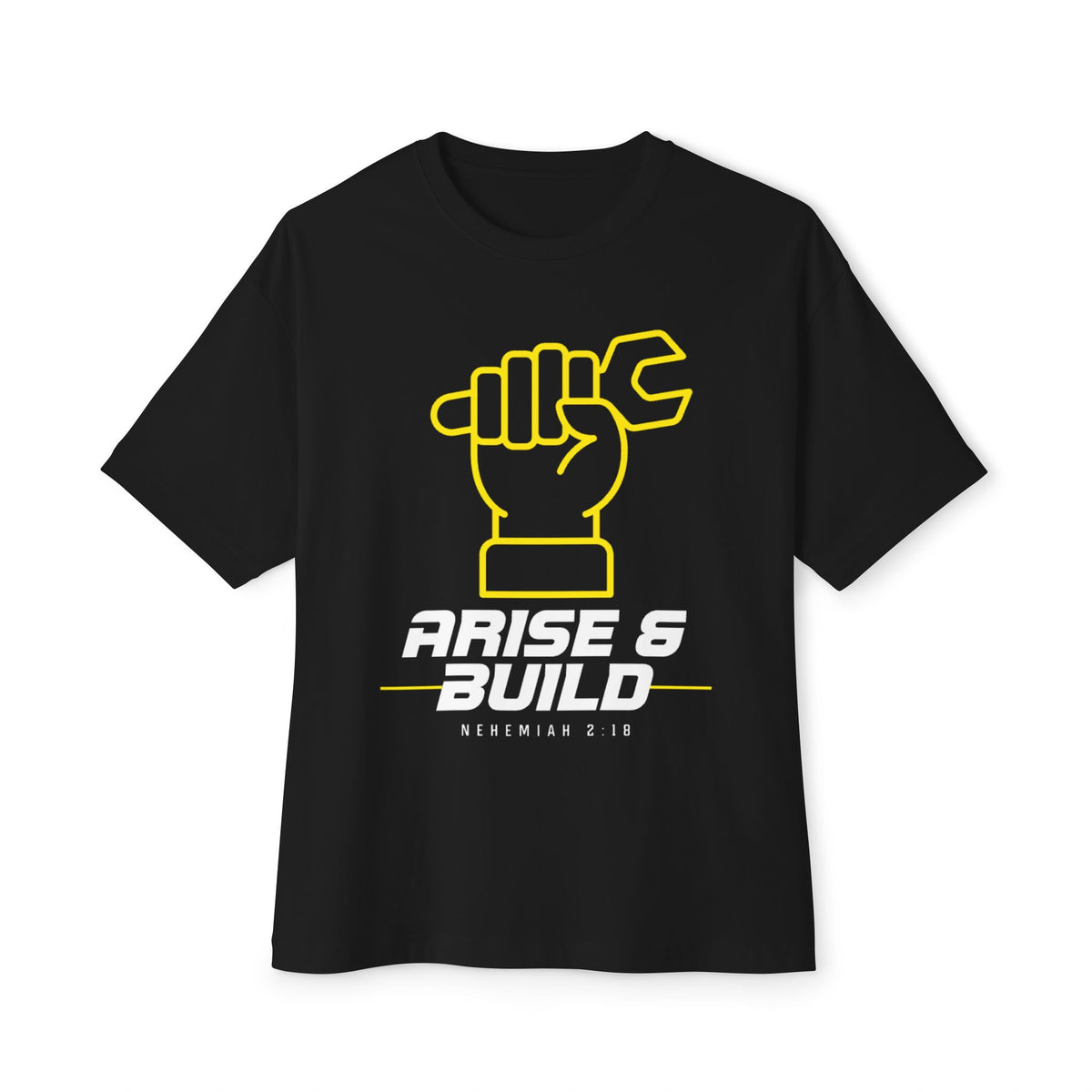 From Vision to Reality Tee — Inspirational Graphic Boxy T-Shirt