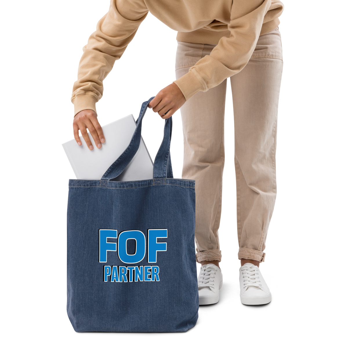 Denim FOF Partner Tote bag